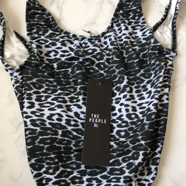 NWT Peppermayo Dusk Snow Leopard Swimsuit - Image 4