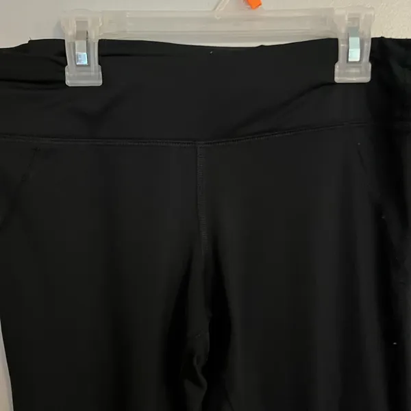 Nike Black Dri- fit Tech Running Pants with Zipper Ankles Size S‎ - Image 4