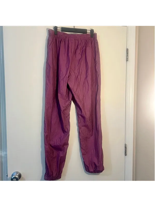 K*Swiss Women's Y2K Track Pants Zip Bottoms Drawstring Waist Size M (b9) - Image 13