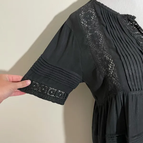 Anthropologie Maeve Tiered Lace Tunic - Image 7