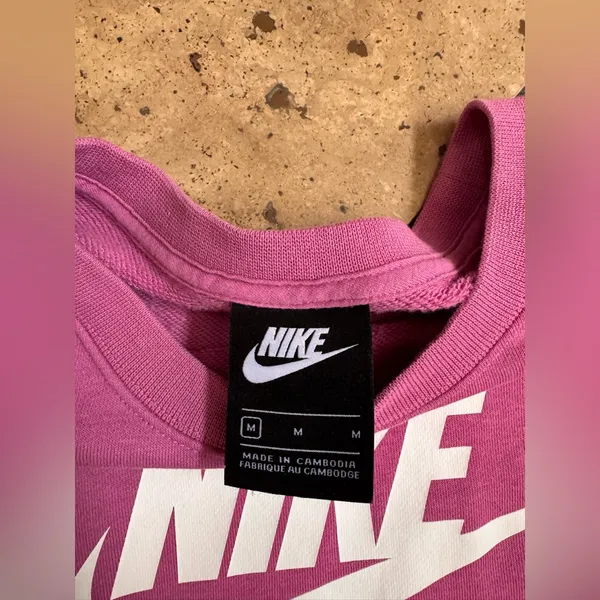 🌸Nike Pink Logo Crewneck Sweatshirt - Image 3