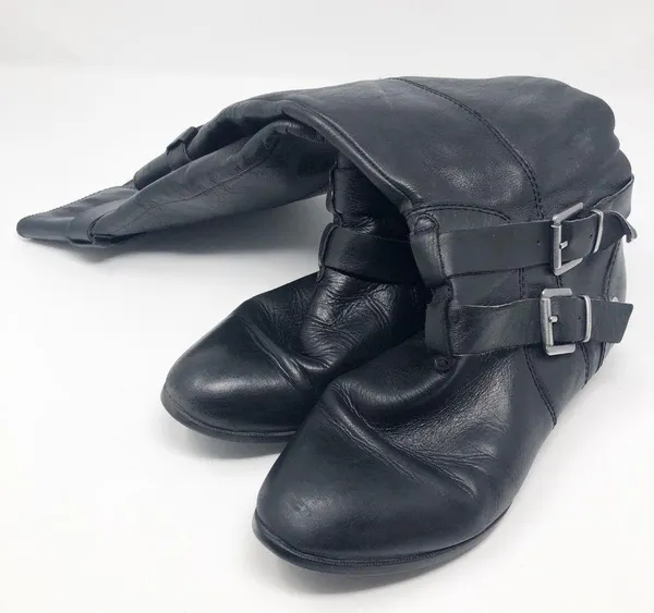Aldo | Faux Leather Knee High Belted Boots - Image 4