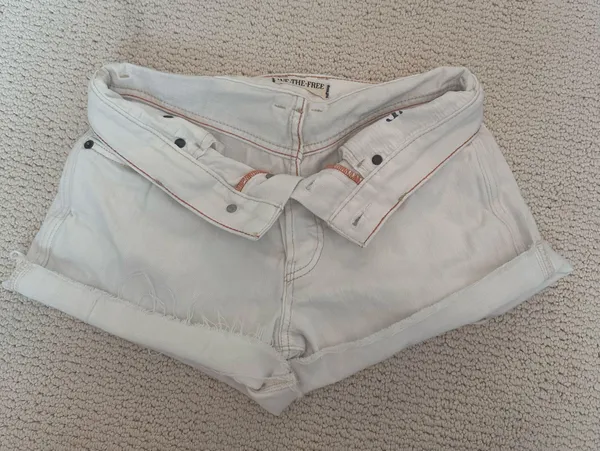 Free People Jean Shorts - Image 2