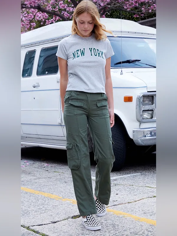 Brandy Melville Kim Cargo Pants - Image 3