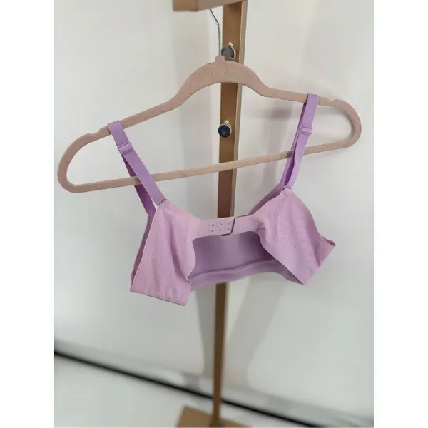 Aerie Smoothez Wireless Bra Large Purple - Image 4