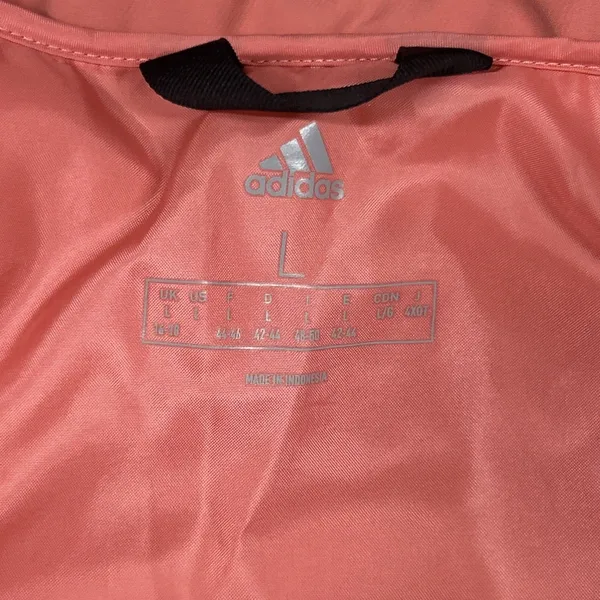Adidas MyShelter Parka Rain.RDY Womens Large Jacket 4 In 1 Coat Hazy Rose Pink - Image 10