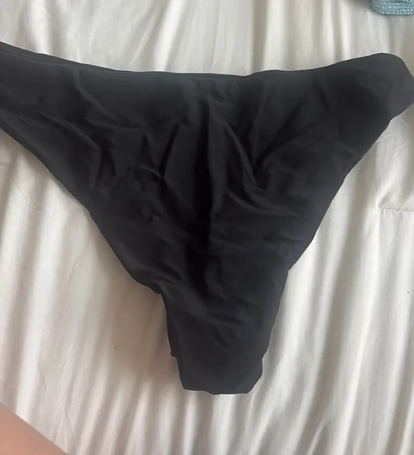 Black Shein Bikini Bottoms Size L - Image 2