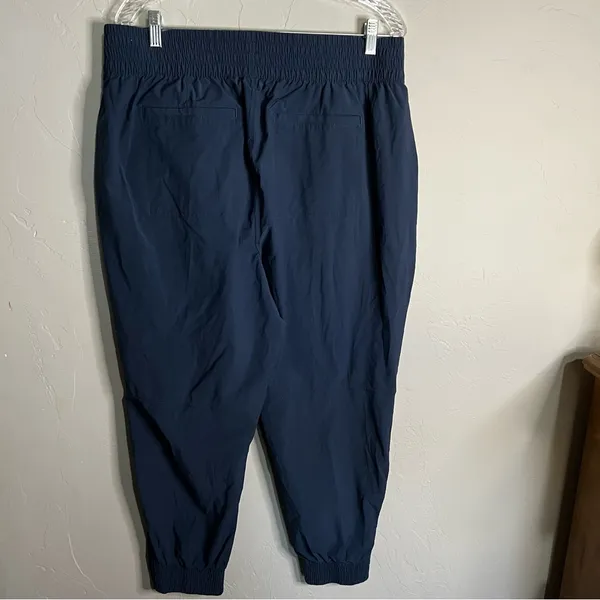 Calia by Carrie Underwood Blue Woven Workwear Ankle Zippers Jogger Pants‎ - Image 10