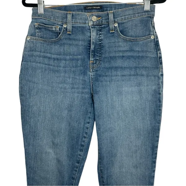 Lucky Brand Mid Rise Ava Skinny Jean Sunset Size 10 / 30 - Image 4