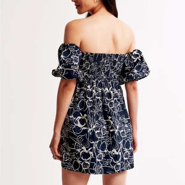 Abercrombie & Fitch Emerson Off‎ The Shoulder Skort Size Large NWT - Image 5