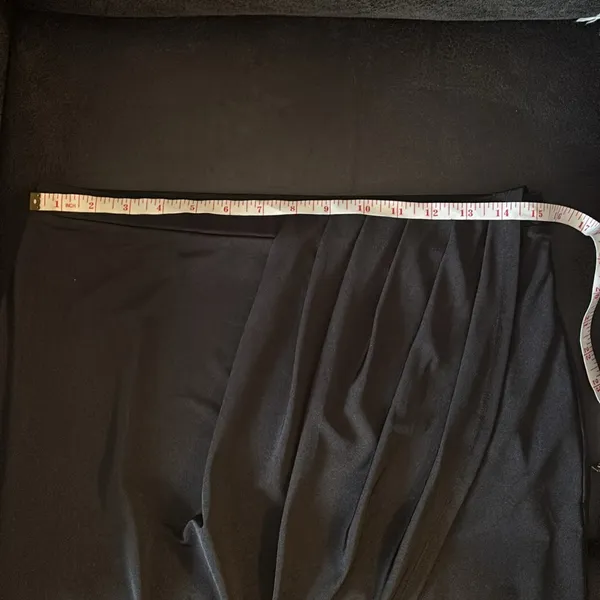 Express Black Ruched Pencil Skirt Mini - Image 6