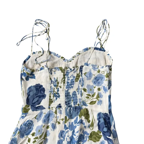 Reformation Kesia Tiered Midi Dress Lucca Floral - Image 8