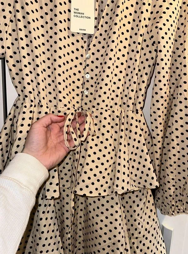 Bath & Body Works NWT woman polka-dotted dress - Image 5