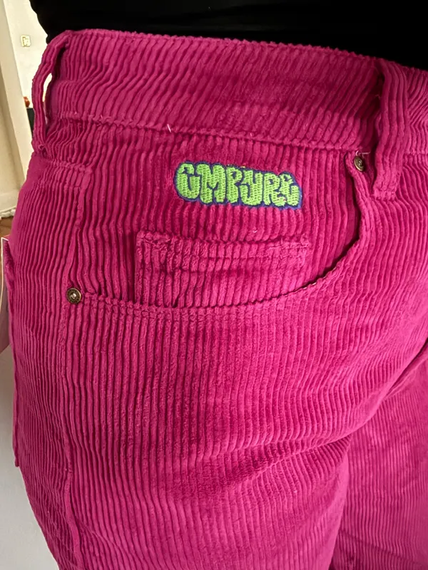 Women’s Berry Corduroy Straight Leg Jeans - Image 5