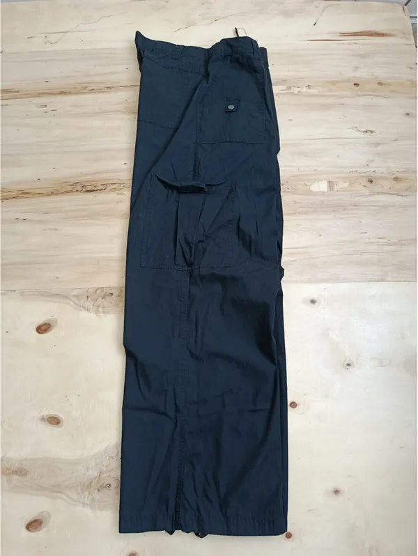 Wild Fable Black Cargo Pants Womens Medium M Parachute Baggy Utility Y2K - Image 7