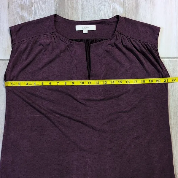 Loft Slitneck Sleeveless Top | Loft Loose fit Sleeveless Shirt - Image 11