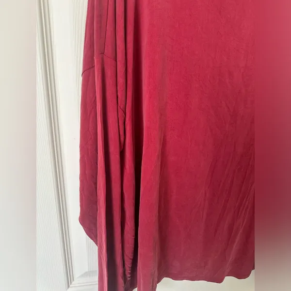 Eileen Fisher Rose Blush Mock neck Long Sleeve Top - Image 5