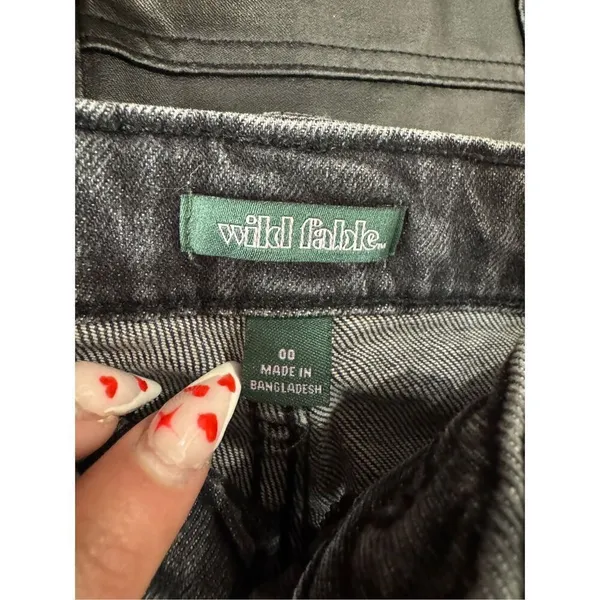 WILD FABLE highest rise jeans jeans size 00 - Image 3