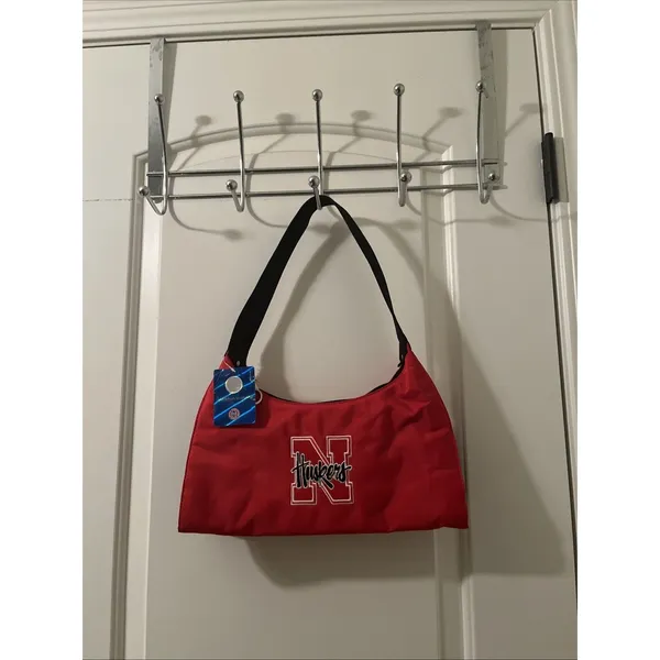 Most Valuable Fan MVF By Littlearth Nebraska Cornhuskers Purse Handbag Red - Image 3