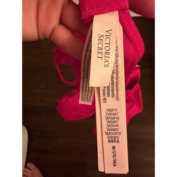 Victorias Secret Dream Angels Wicked Unlined Lace Teddy Pink Medium NWT - Image 4