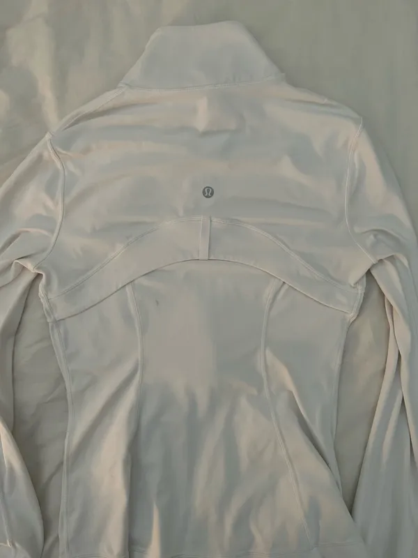 White Lululemon Define Jacket - Image 7