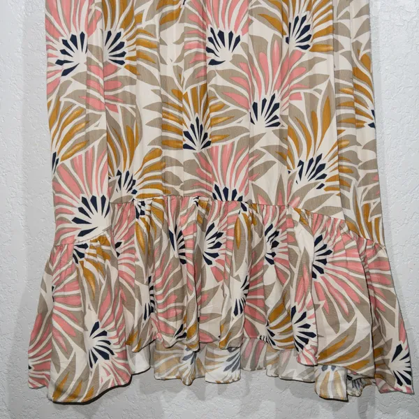 New Mare Mare x Anthropologie Pink Combo Lynda Maxi Dress Size Small - Image 3
