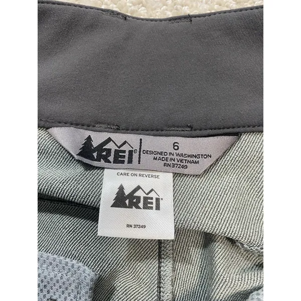 REI Co-op Women's Size 6 Gray Hiking Camping Outdoor Pants Stretch Woven - Image 9