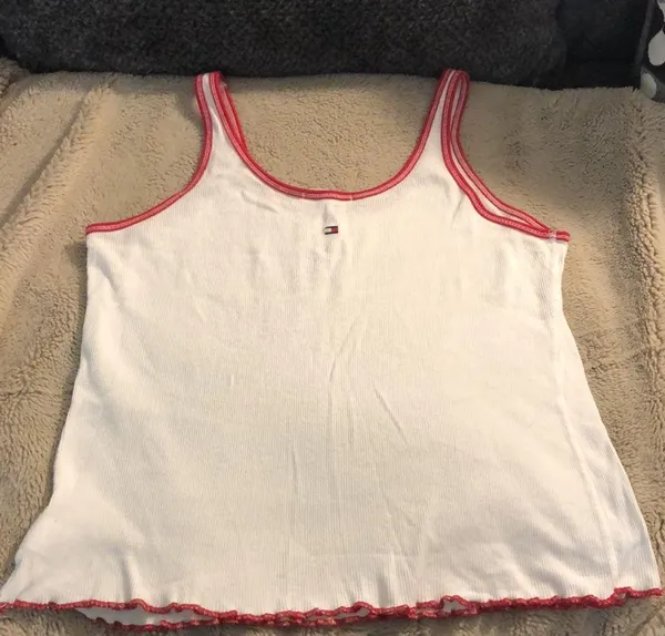 🎉4 for $20 Tommy Hilfiger Ribbed Tank, Large - Image 3
