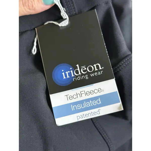 Irideon NWT Women's Riding Tech Fleece Breeches Size 34 Black Equestrian Pants - Image 5