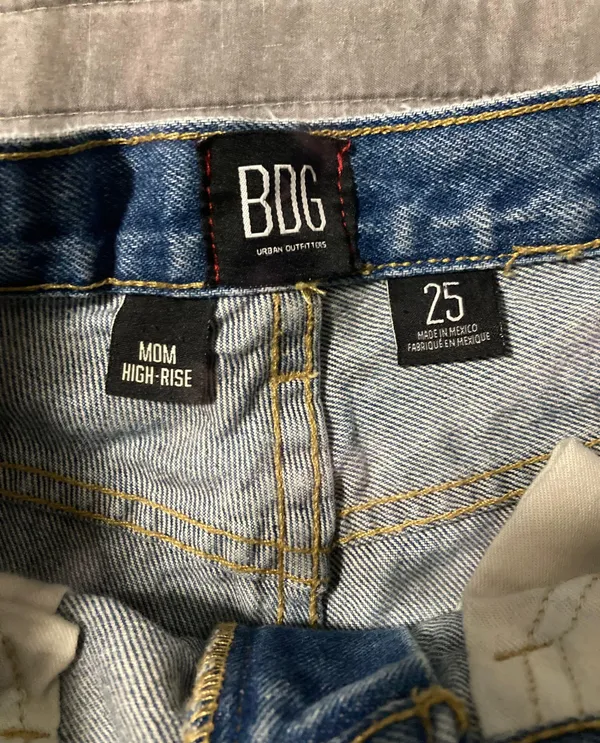 Urban Outfitters BDG High Rise Mom Shorts - Image 3