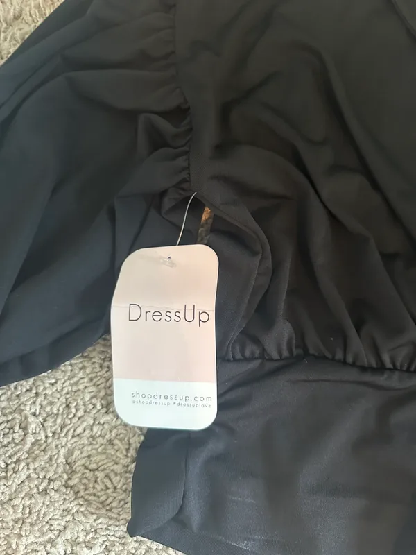 HYFVE Dress Up Black Long Sleeve Gameday Top - Image 3
