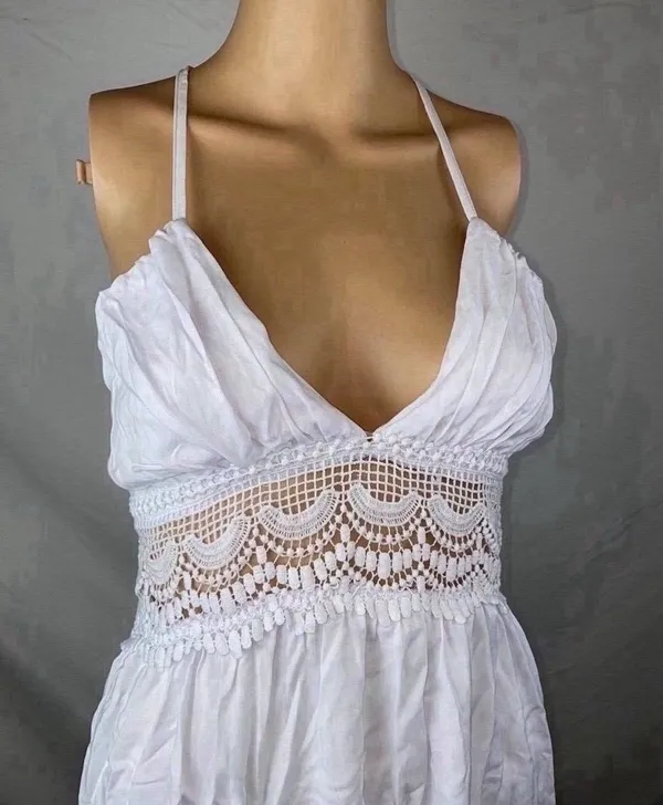 NEW Lace dress White Size XS - Image 2