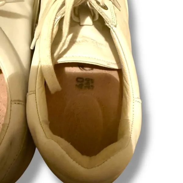 Birkenstock Bend Sneakers Size 40 White Leather Low Top Comfort Casual Walking‎ - Image 8
