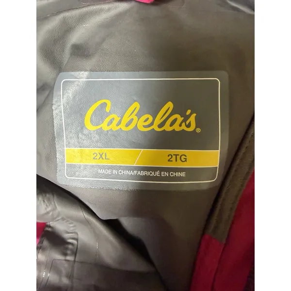 Cabela's Gore-Tex Windbreaker Raincoat Pink Women's Size‎ 2XL - Image 11