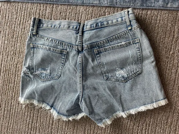 Jean shorts Blue Size L - Image 2