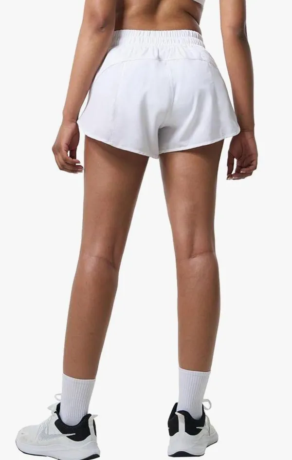 Aurefin White Athletic Shorts Size 6 - Image 4