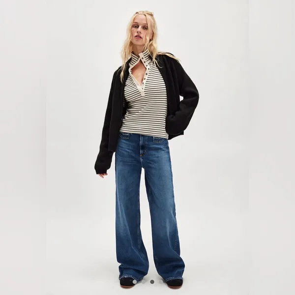Citizen of humanity wide leg jeans nwt size 29 MRSP 298 - Image 3