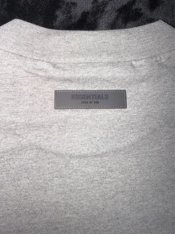 Fear of God Essentials Dark Oatmeal Tshirt - Image 8