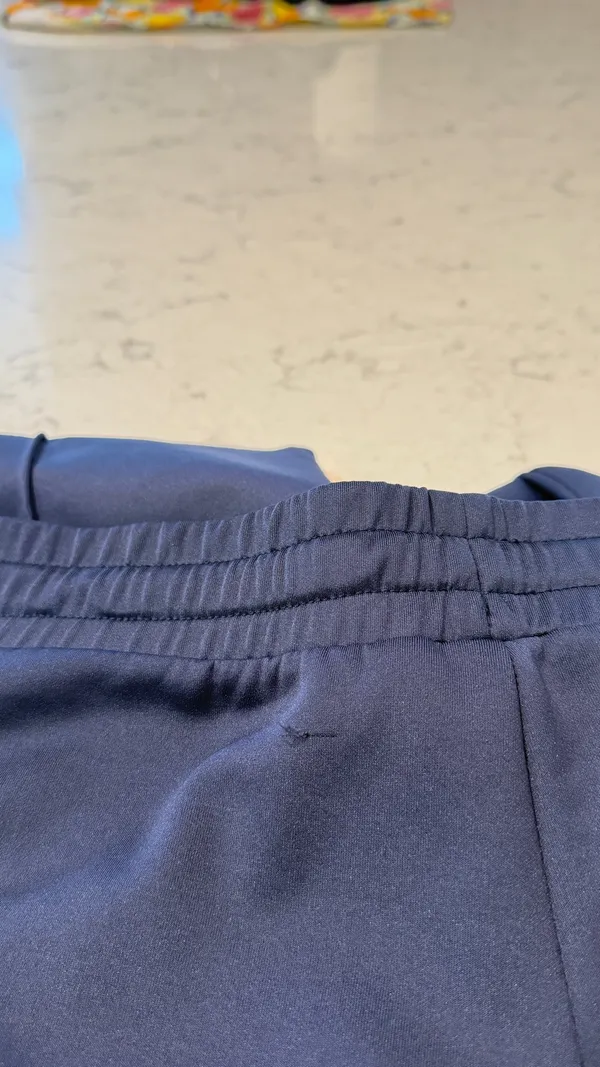 ZARA Athletic Pants navy Striped - Image 2