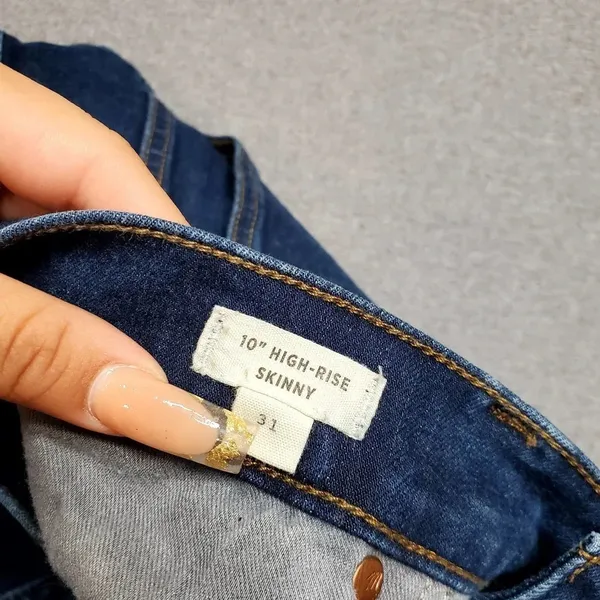 Madewell 10" High Rise Skinny‎ Jeans - Image 5