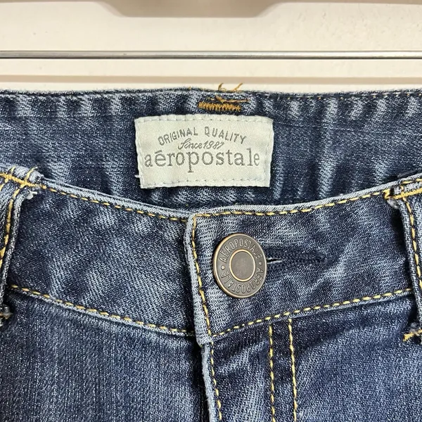 Aeropostale Ashley Ultra Skinny‎ Jeans Women's Size 5/6 Regular Dark Wash - Image 3