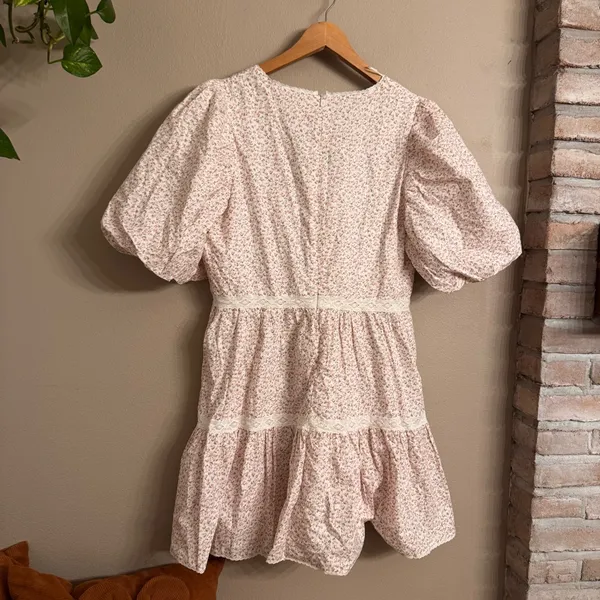 TUCKERNUCK Pink Ditsy Floral Lace Isabelle Mini Dress‎ – Hyacinth House 🌸 - Image 11