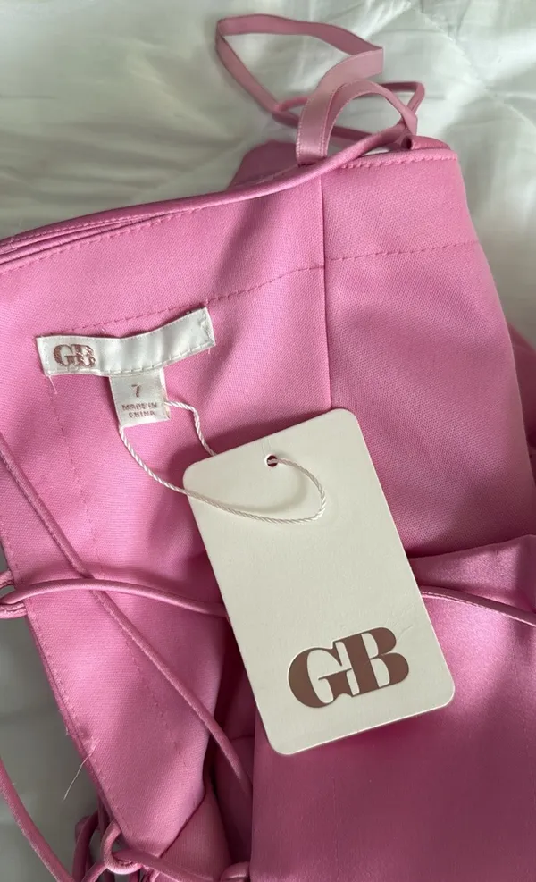 GB Light Pink Formal Gown - Image 6