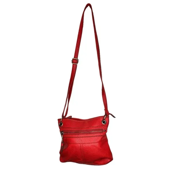 Long Red‎ Shoulder Bag Red - Image 3
