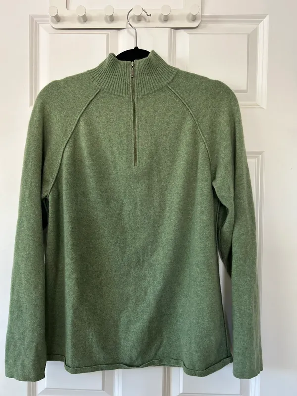 Green Quarter Zip - Image 3