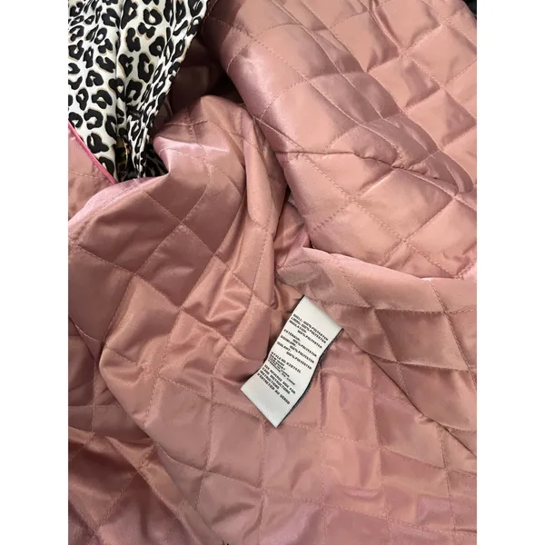 Kate Spade New York Leopard Print Belted Trench Coat Medium - Image 9