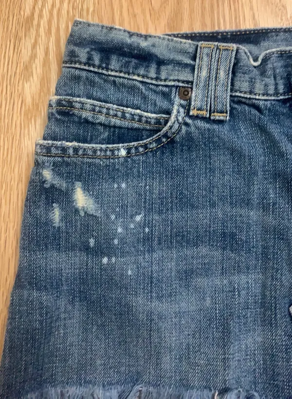 Abercrombie Distressed Denim Skirt - Image 3
