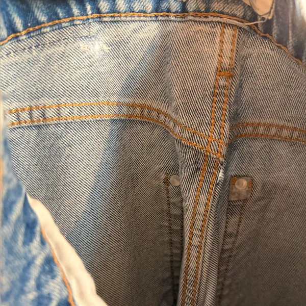 We the free Distressed Blue Denim Jeans - Image 4