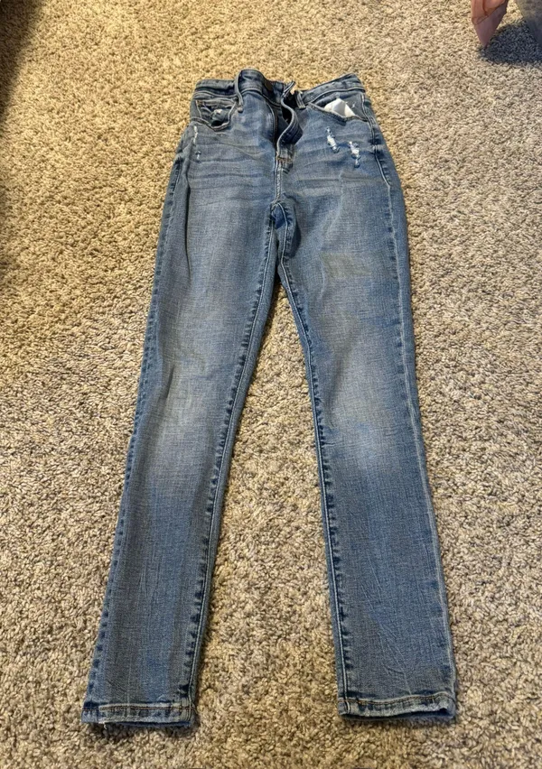 Abercrombie Ripped Skinny Jeans - Image 2
