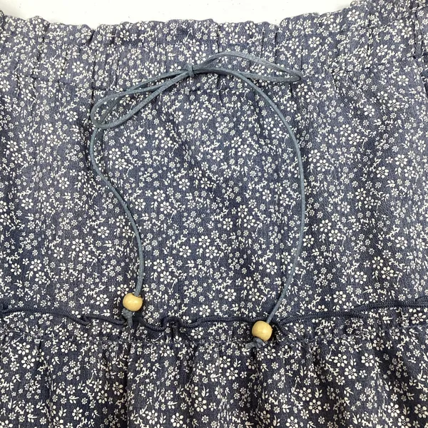Prómesa Ruffle Tiered Floral Mini Skirt Boho Festival Size Medium - Image 7